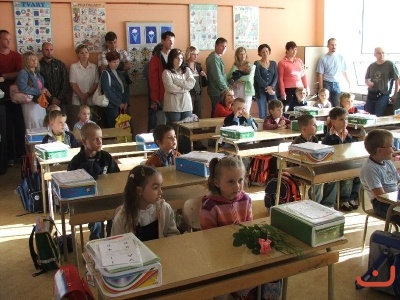 1.den ve škole