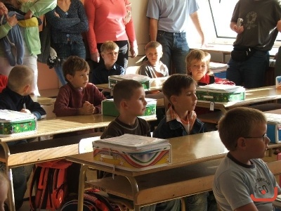 1.den ve škole