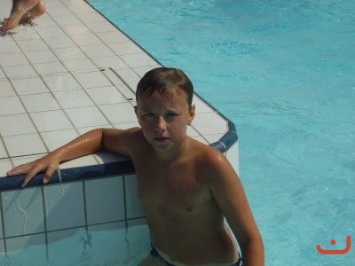 Koupání 5. tříd v Únanově