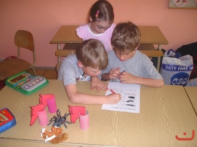 Spaní ve škole 1.A