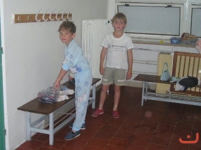 Spaní ve škole 1.A