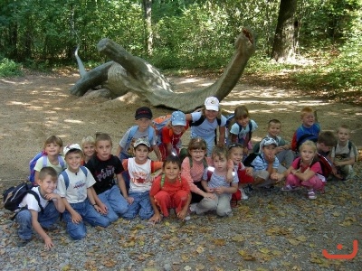 Výlet 1. tříd do Vyškova