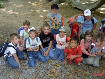 Výlet 1. tříd do Vyškova