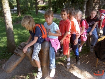Výlet 1. tříd do Vyškova