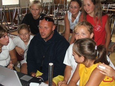 Školní letní volejbalové soustředění