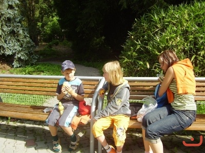 1. třídy v jihlavské ZOO