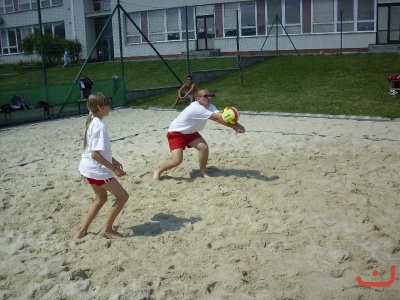 Adams family beach