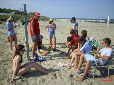 Beachové soustředění v Itálii