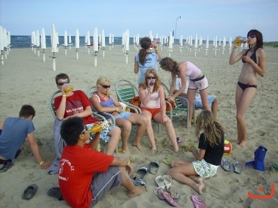 Beachové soustředění v Itálii