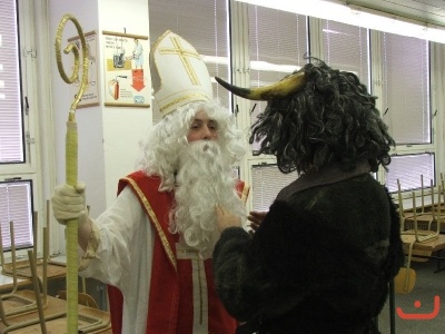 Mikuláš ve škole