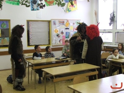 Mikuláš ve škole