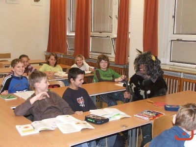 Mikuláš ve škole