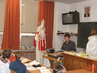 Mikuláš ve škole