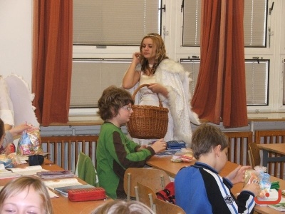 Mikuláš ve škole
