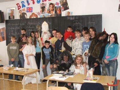 Mikuláš ve škole