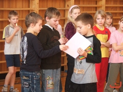 Půlení školního roku - 1.stupeň