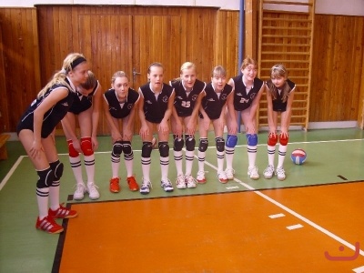 Volejbalový tým sedmaček