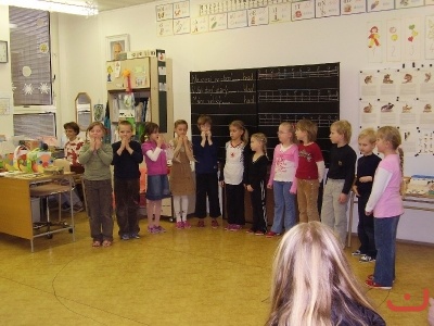 Vystoupení 1.A