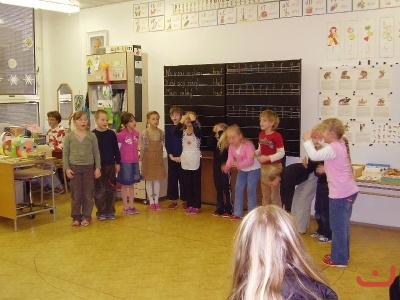 Vystoupení 1.A