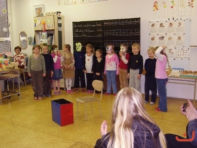 Vystoupení 1.A