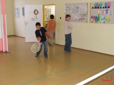 Školní turnaj v soft tenise