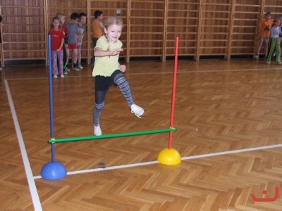 Štafetové hry 1.-3. tříd