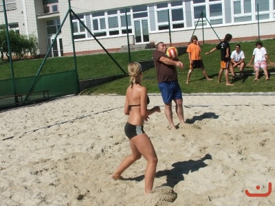 Adams family beach