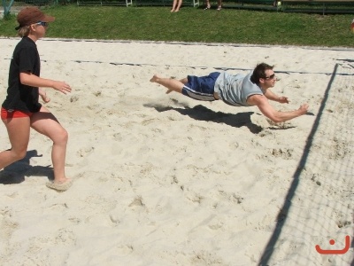 Adams family beach