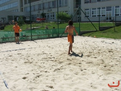 Adams family beach