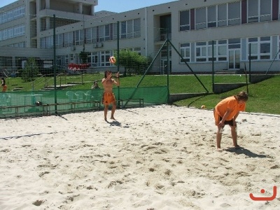 Adams family beach