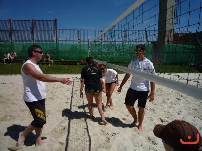 Adams family beach
