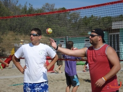 Beachový kemp v Itálii