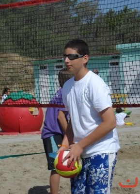 Beachový kemp v Itálii
