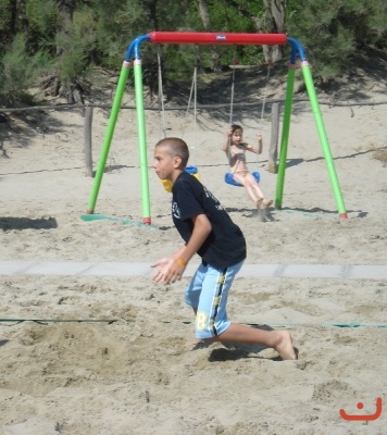Beachový kemp v Itálii