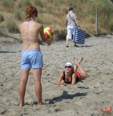 Beachový kemp v Itálii
