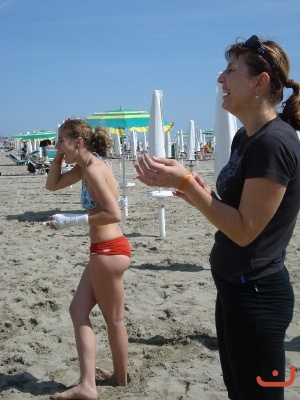 Beachový kemp v Itálii