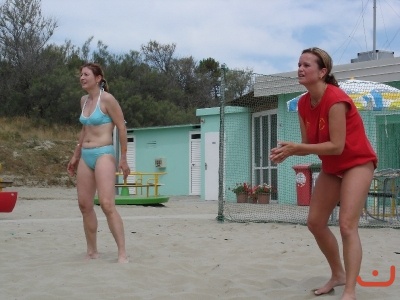 Beachový kemp v Itálii