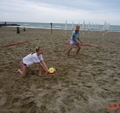 Beachový kemp v Itálii