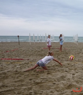 Beachový kemp v Itálii
