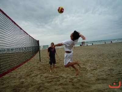 Beachový kemp v Itálii