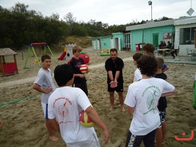 Beachový kemp v Itálii
