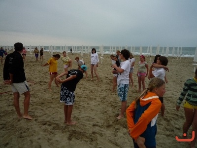 Beachový kemp v Itálii