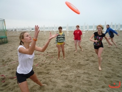 Beachový kemp v Itálii