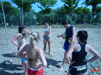 Beachový kemp v Itálii