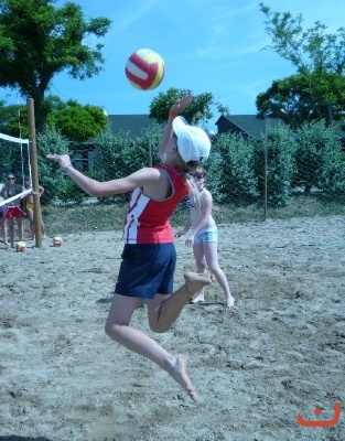 Beachový kemp v Itálii