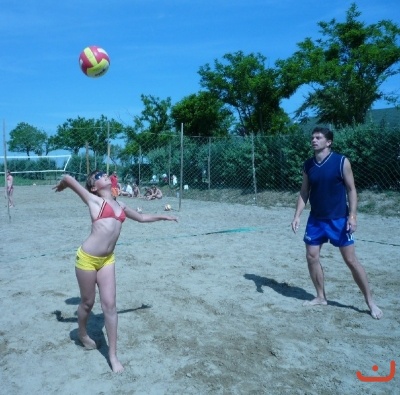 Beachový kemp v Itálii