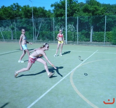 Beachový kemp v Itálii
