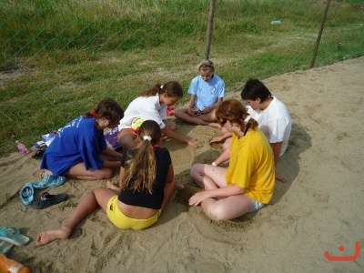 Beachový kemp v Itálii