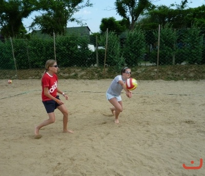 Beachový kemp v Itálii