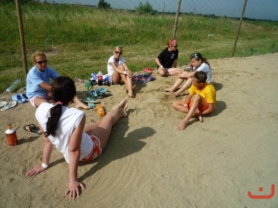 Beachový kemp v Itálii